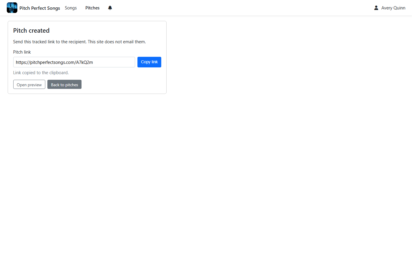 Step 1: Send the Pitch to a Friend